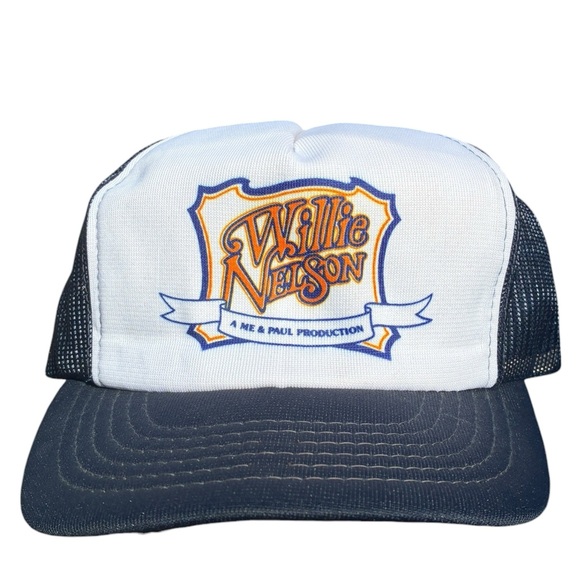 Willie Nelson “A Me & Paul Production” Trucker Cap Early 80’s Never Worn EUC